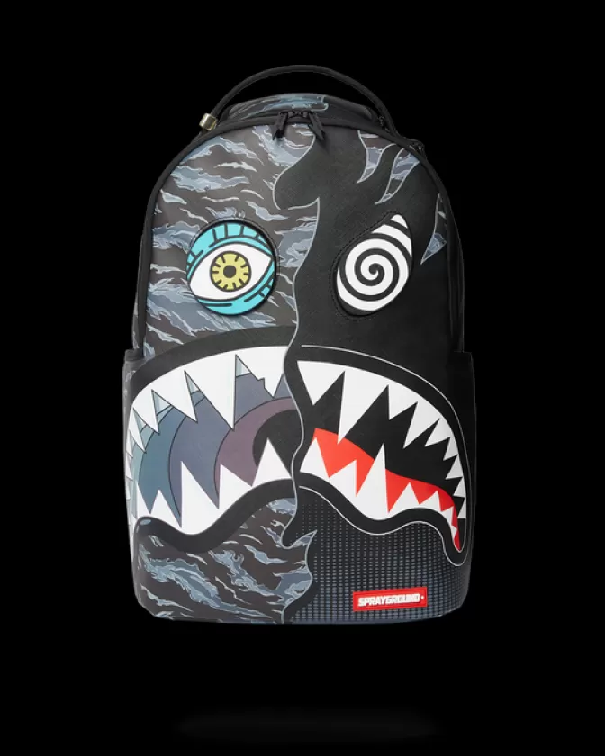 Sprayground BACKPACKS*DAZED AND SHARK BACKPACK (DLXV)