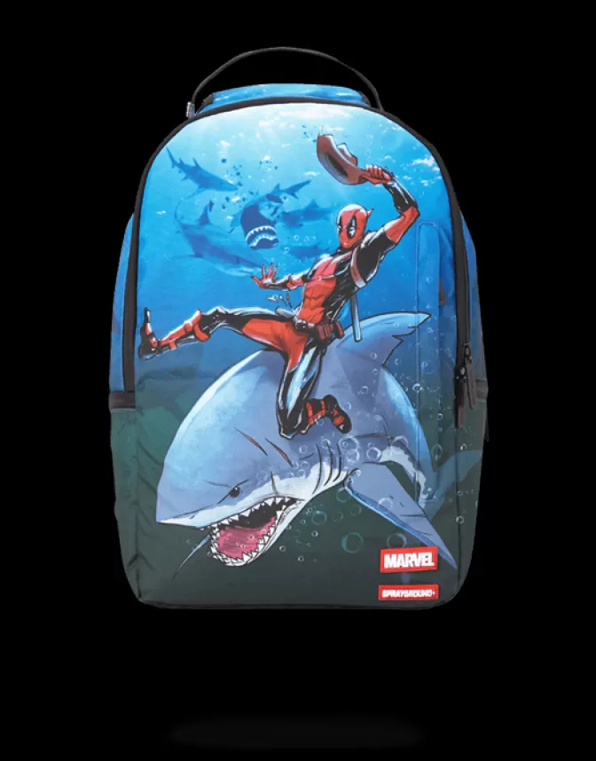 Sprayground BACKPACKS*DEADPOOL ATTACK SHARK