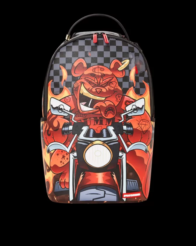 Sprayground BACKPACKS*DIABLO BURNER SHARK BACKPACK (DLXV)