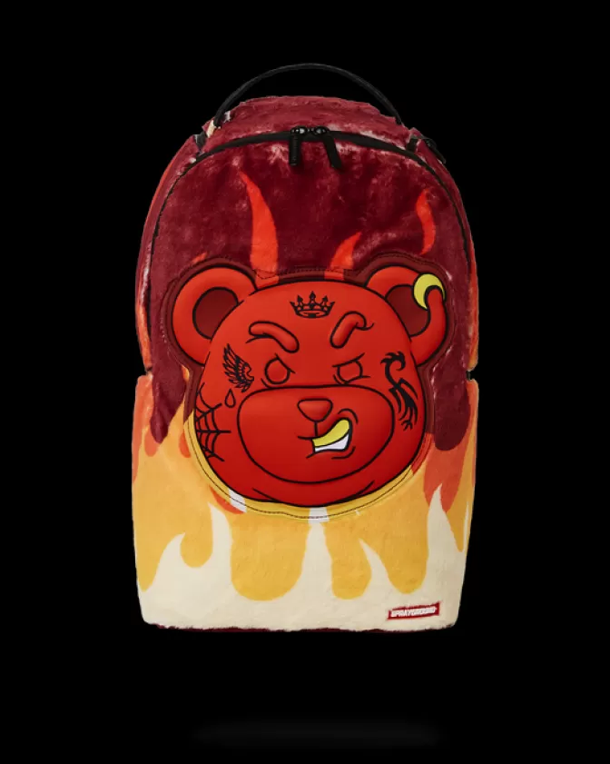 Sprayground BACKPACKS*DIABLO COZY VELOUR FUR BACKPACK