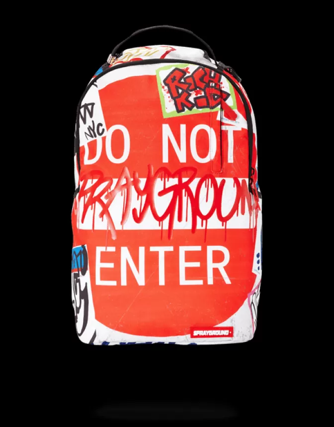 Sprayground DO NOT ENTER Discount