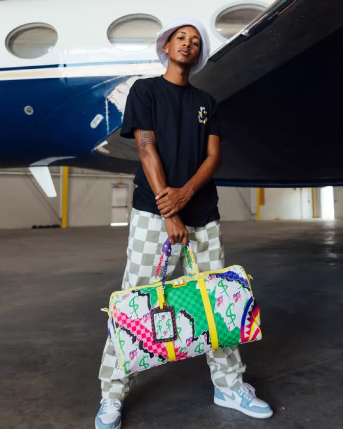 Sprayground DUFFLES*DREAMY TECHNICOLOR DUFFLE