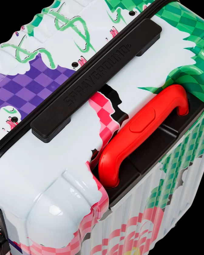 Sprayground DREAMY TECHNICOLOR SHARKNAUTICS HARDSHELL CARRY-ON LUGGAGE Sale