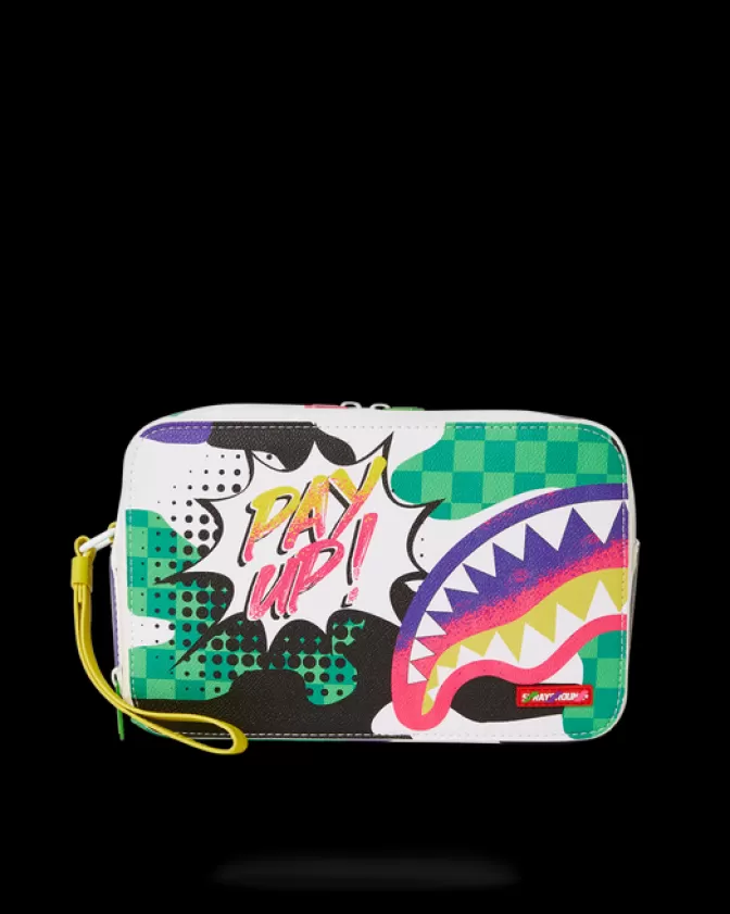 Sprayground TOILETRIES AKA MONEY BAGS*DREAMY TECHNICOLOR TOILETRY BAG