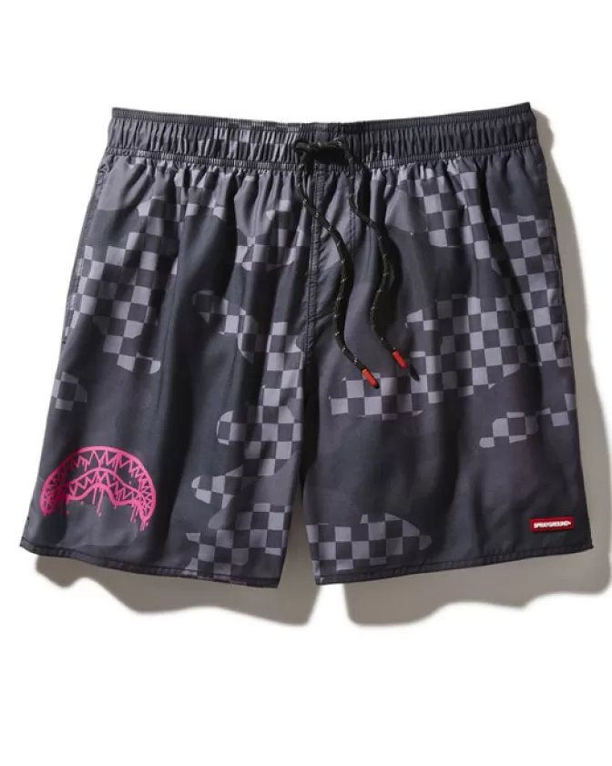 Sprayground SWIMWEAR*DRIP SHOTO SWIM TRUNKS