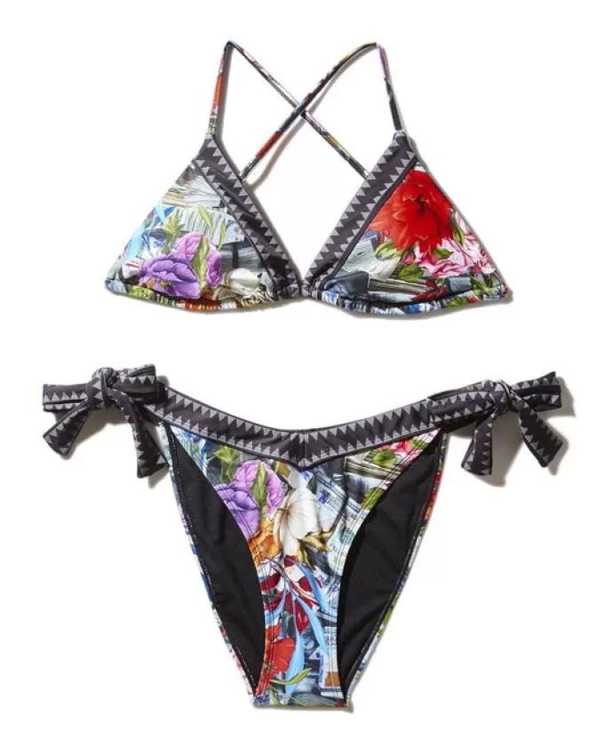 Sprayground SWIMWEAR*FLORAL MONEY BIKINI