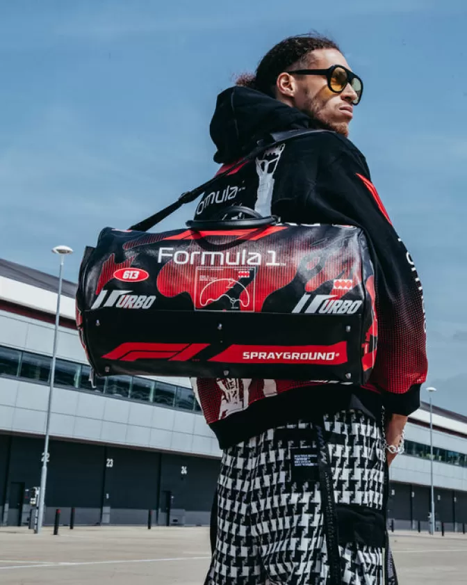 Sprayground DUFFLES*FORMULA 1 MENACING DUFFLE