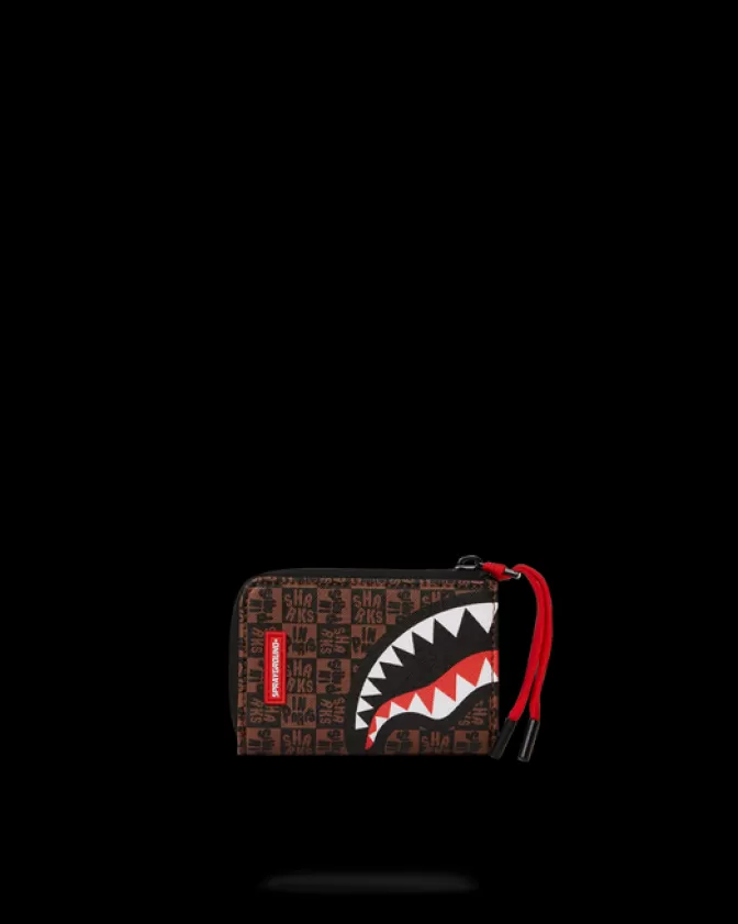 Sprayground WALLETS*FRENZY SHARKS WALLET