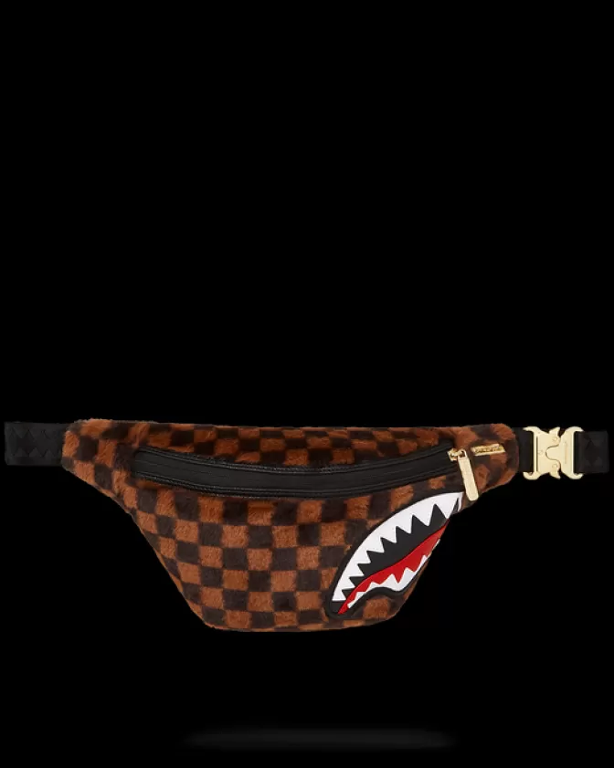 Sprayground CROSSBODYS*FURRR SHARKS IN PARIS SAVVY CROSSBODY