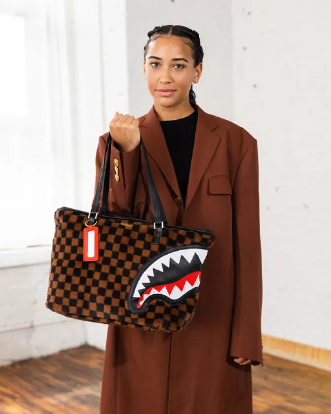 Sprayground TOTES | HANDBAGS*FURRR SHARKS IN PARIS TOTE