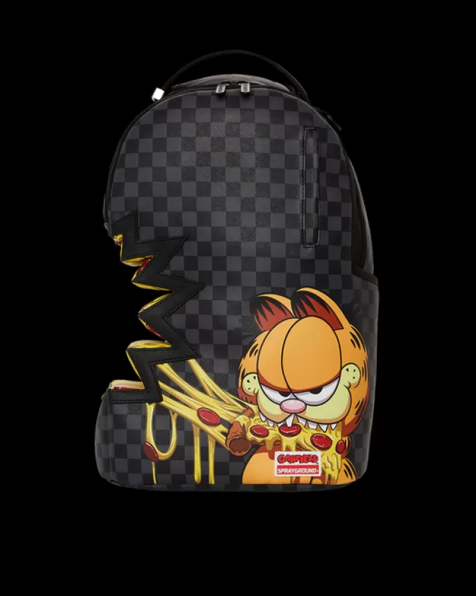 Sprayground BACKPACKS*GARFIELD PIZZA SHARKBITE BACKPACK (DLXV)