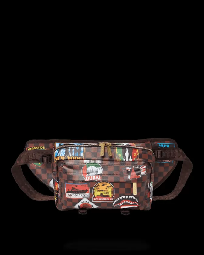 Sprayground CROSSBODYS*GLOBAL MOGUL CARGO CROSSBODY