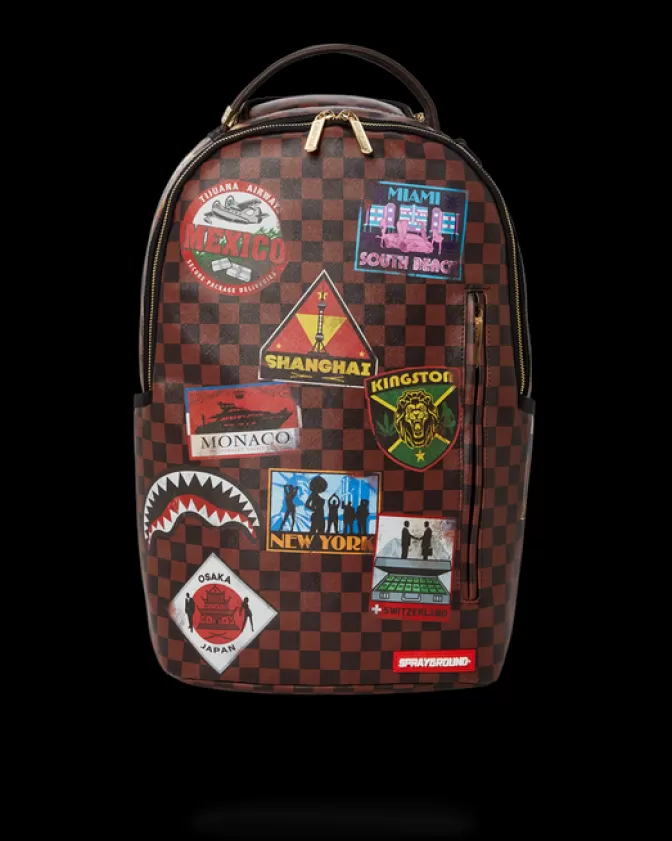 Sprayground BACKPACKS*GLOBAL MOGUL DLXV BACKPACK