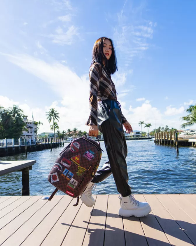 Sprayground BACKPACKS*GLOBAL MOGUL DLXV BACKPACK