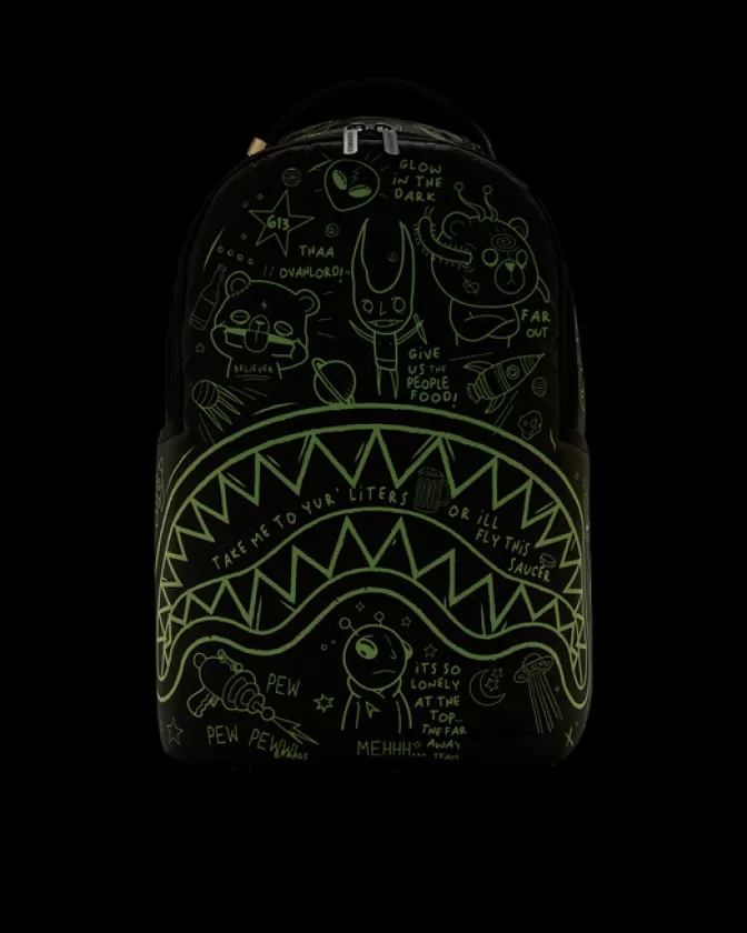 Sprayground GLOW THE SPACE BACKPACK (GLOW IN THE DARK EFFECT) Best