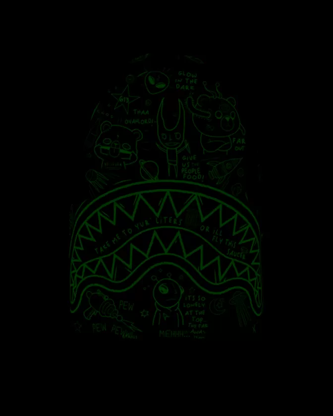 Sprayground GLOW THE SPACE BACKPACK (GLOW IN THE DARK EFFECT) Best