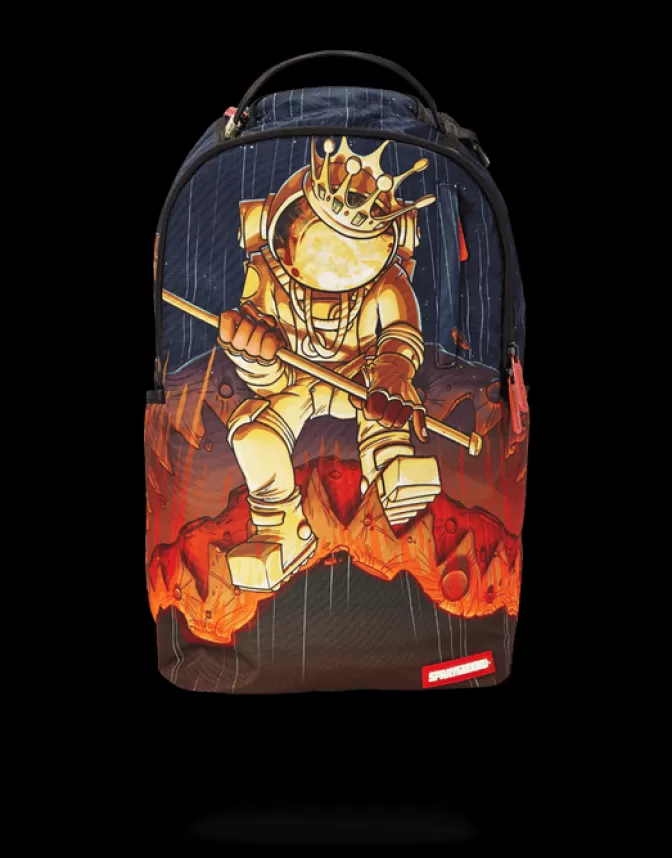 Sprayground BACKPACKS*GOLD ASTRONAUT METEOR SHARK