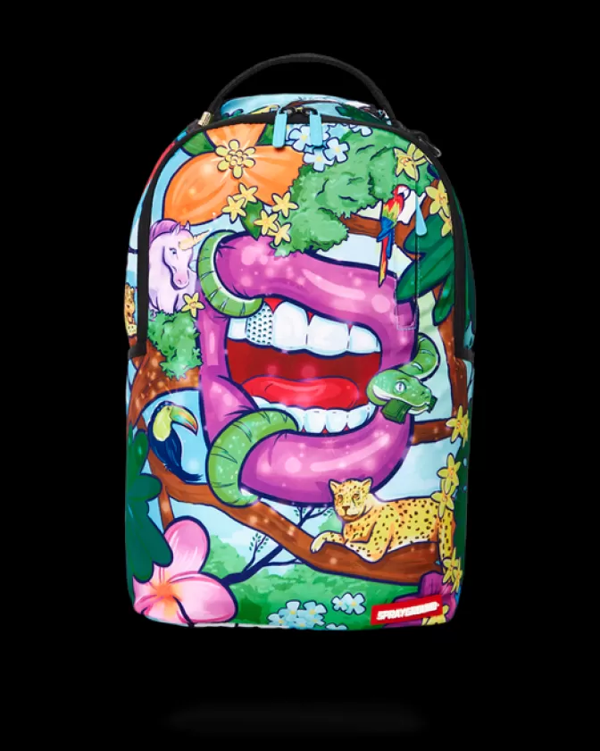 Sprayground BACKPACKS*GREEN DREAM BACKPACK (DLXR)