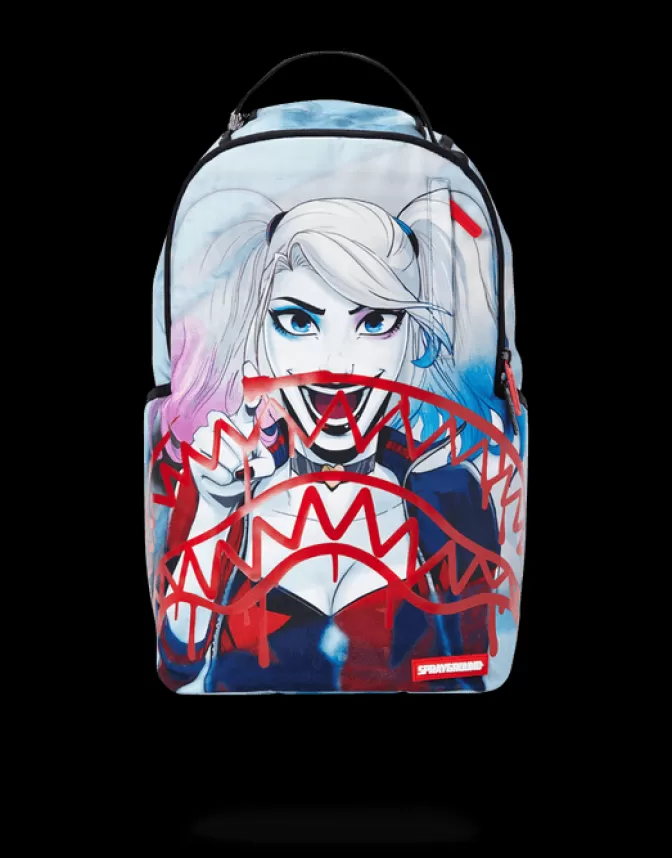 Sprayground BACKPACKS*HARLEY QUINN SHARK