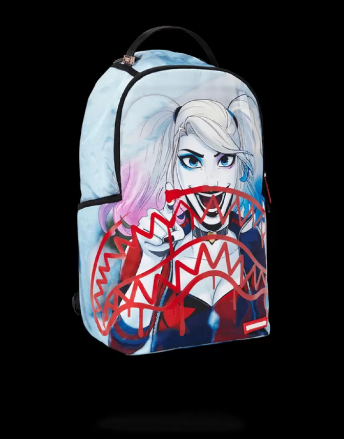 Sprayground BACKPACKS*HARLEY QUINN SHARK