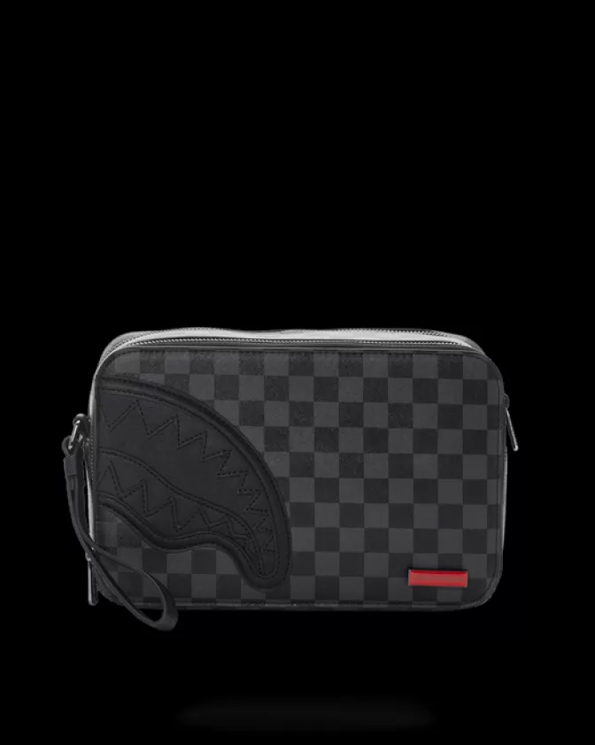 Sprayground TOILETRIES AKA MONEY BAGS*HENNY BLACK TOILETRY BAG