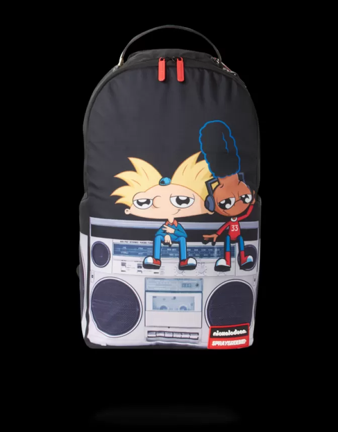 Sprayground BACKPACKS*HEY ARNOLD: ANIME ON STEREO BACKPACK