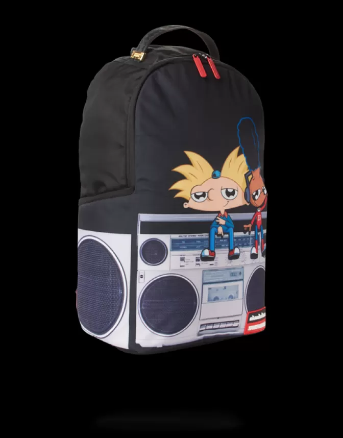 Sprayground BACKPACKS*HEY ARNOLD: ANIME ON STEREO BACKPACK