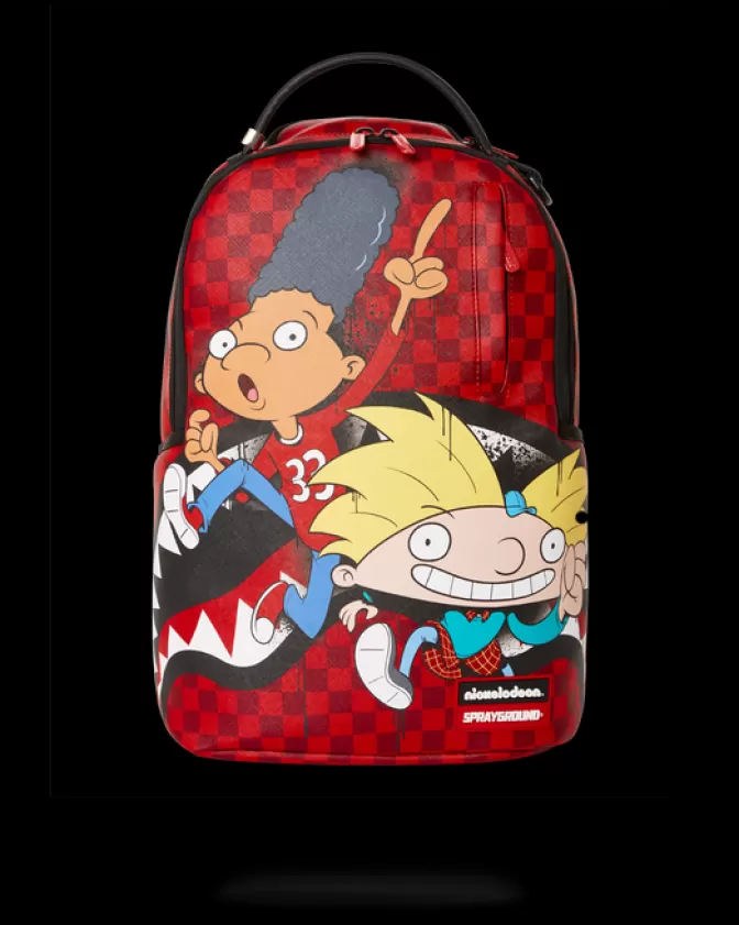 Sprayground BACKPACKS*HEY ARNOLD ON THE RUN SHARK (DLXV)