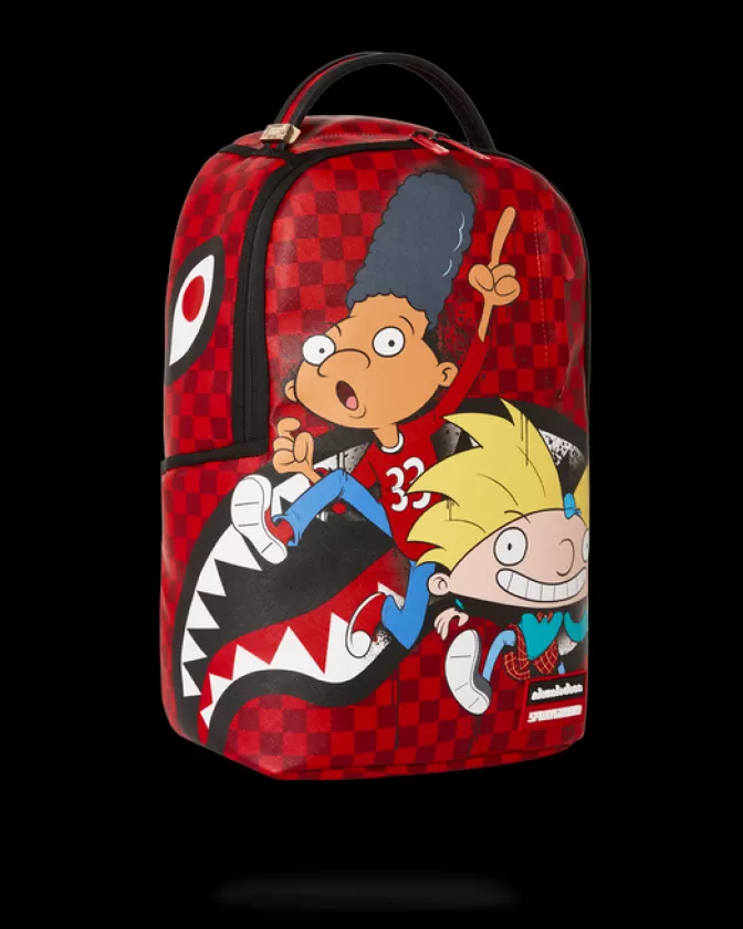 Sprayground BACKPACKS*HEY ARNOLD ON THE RUN SHARK (DLXV)