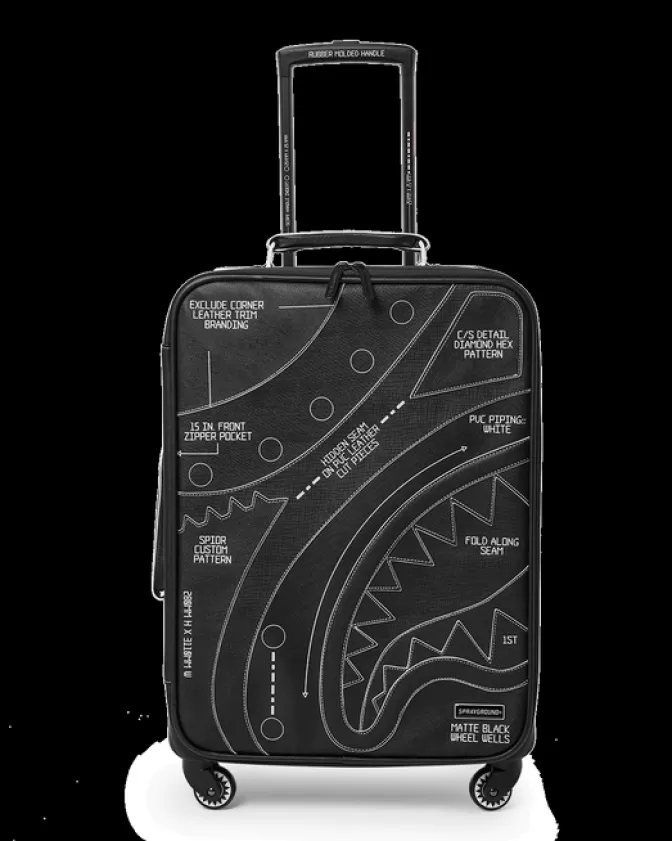 Sprayground HIGH TECH JETSETTER CARRY-ON LUGGAGE Hot