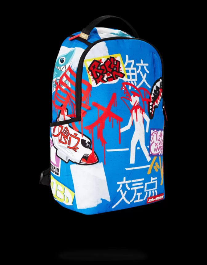 Sprayground BACKPACKS*JAPANESE STREET SIGN