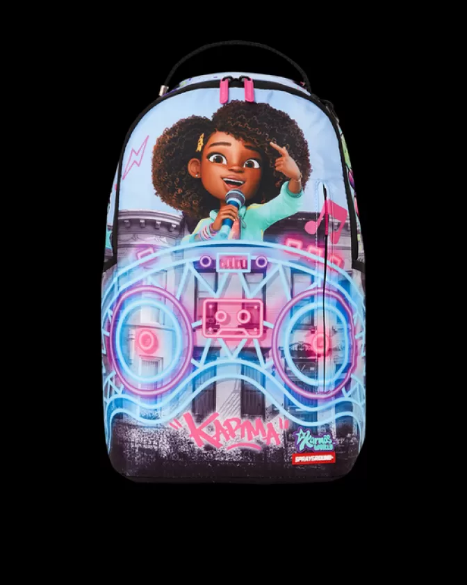 Sprayground BACKPACKS*KARMA'S WORLD TURN UP THE VOLUME BACKPACK