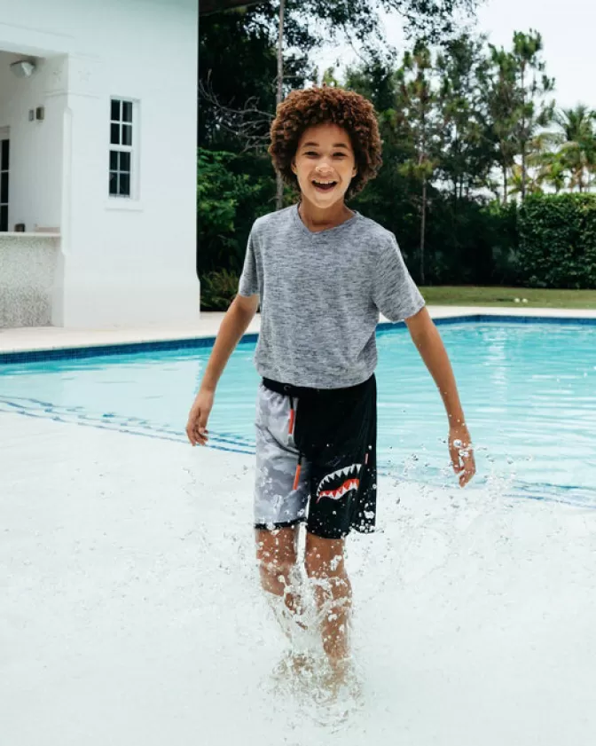 Sprayground SWIMWEAR*KIDS DAMAGE CONTROL SWIM TRUNKS