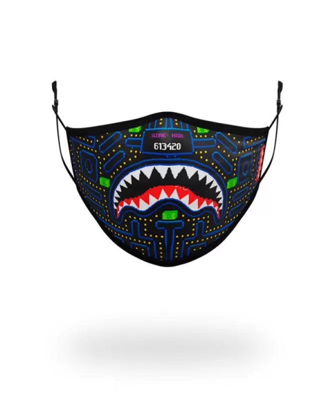 Sprayground FACE MASKS*KIDS FORM FITTING MASK: ARCADE SHARK