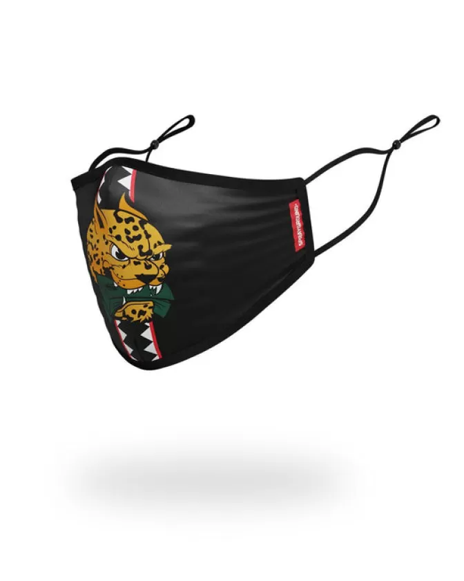 Sprayground FACE MASKS*KIDS FORM FITTING MASK: SPUCCI LEOPARD