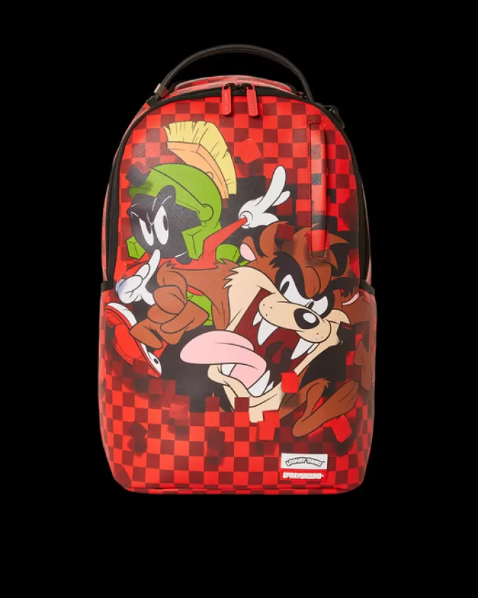 Sprayground BACKPACKS*LOONEY TUNES TAZ MARVIN BUST OUT BACKPACK (DLXV)