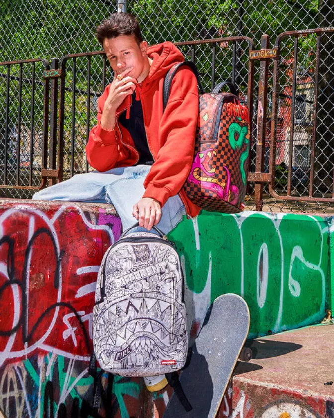 Sprayground BACKPACKS*MAD DOODLES BACKPACK (DLXV)