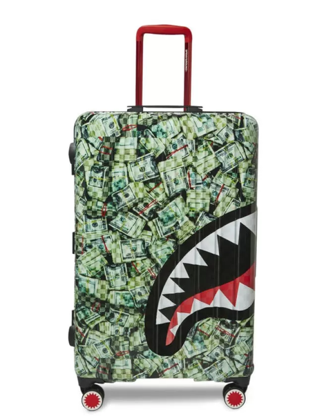 Sprayground FULL-SIZE LUGGAGE*MAMA I MADE IT SHARKITECTURE HARDSHELL FULL-SIZE LUGGAGE