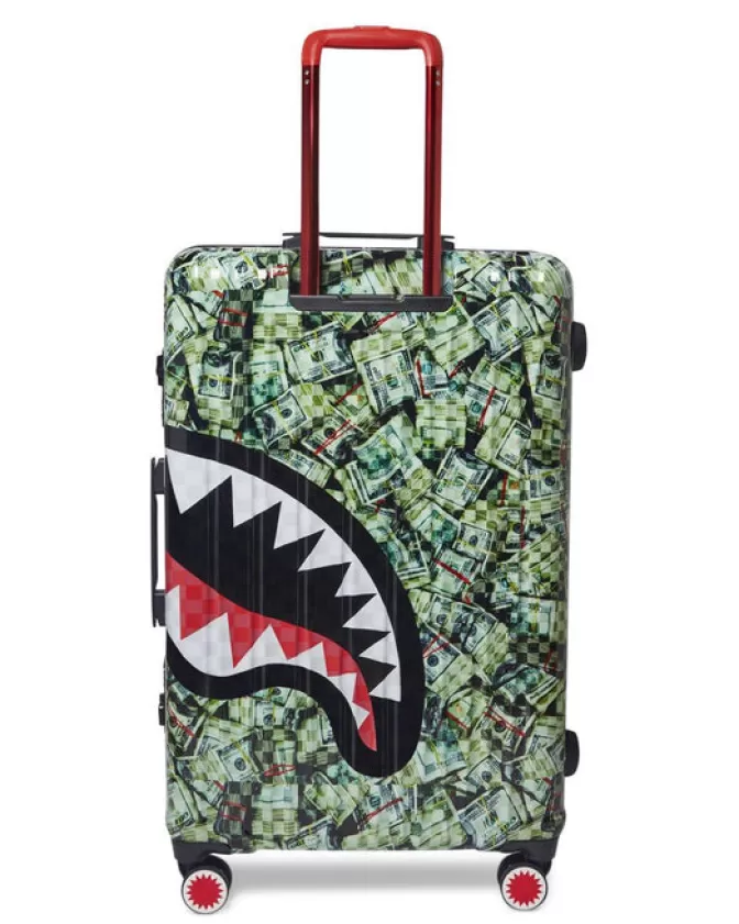 Sprayground FULL-SIZE LUGGAGE*MAMA I MADE IT SHARKITECTURE HARDSHELL FULL-SIZE LUGGAGE