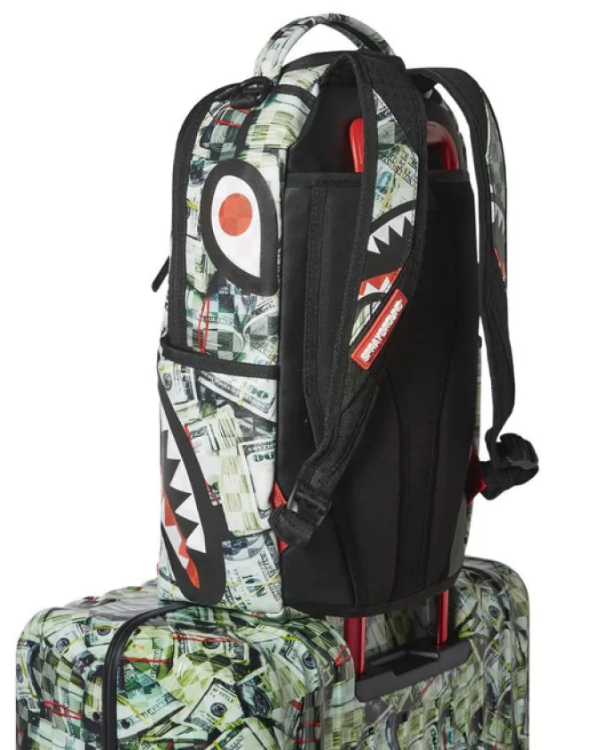 Sprayground FULL-SIZE LUGGAGE*MAMA I MADE IT SHARKITECTURE HARDSHELL FULL-SIZE LUGGAGE
