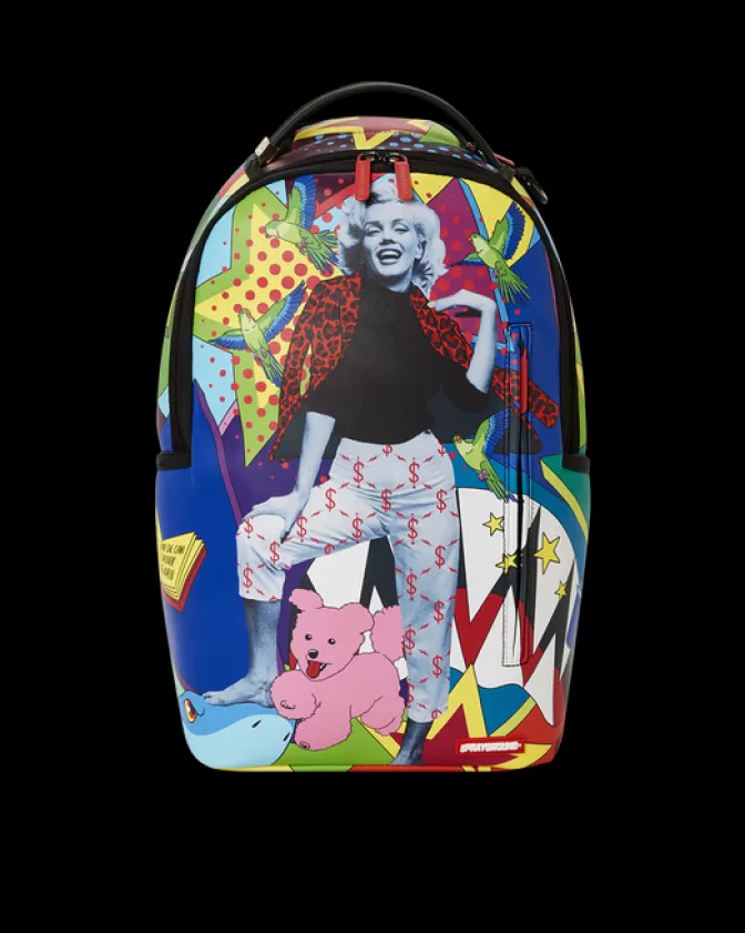 Sprayground BACKPACKS*MARILYN MONROE POP ART BACKPACK (DLXV)