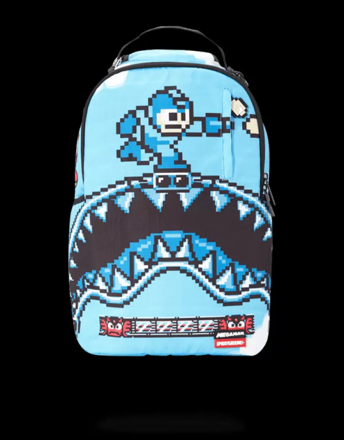 Sprayground BACKPACKS*MEGA MAN DESTROYER SHARK