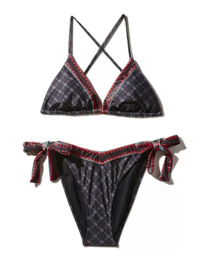 Sprayground SWIMWEAR*MIDNIGHT MONEYGRAM BIKINI