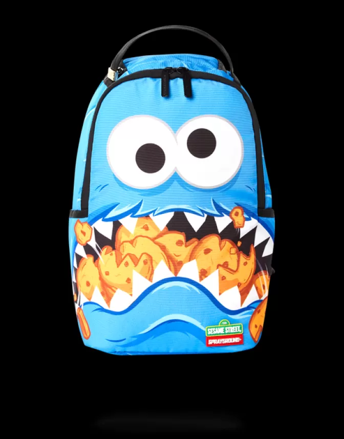 Sprayground MINI BACKPACKS | BACKPACKS*MINI COOKIE MONSTER SHARK BACKPACK