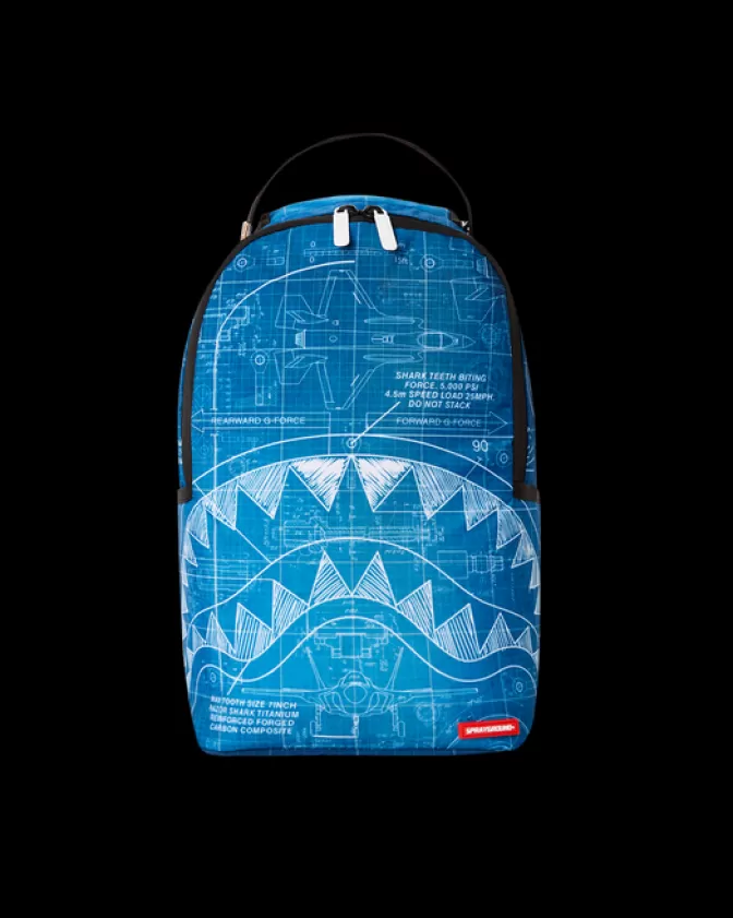 Sprayground MINI BACKPACKS | BACKPACKS*MINI SCHEMATICS SHARK BACKPACK