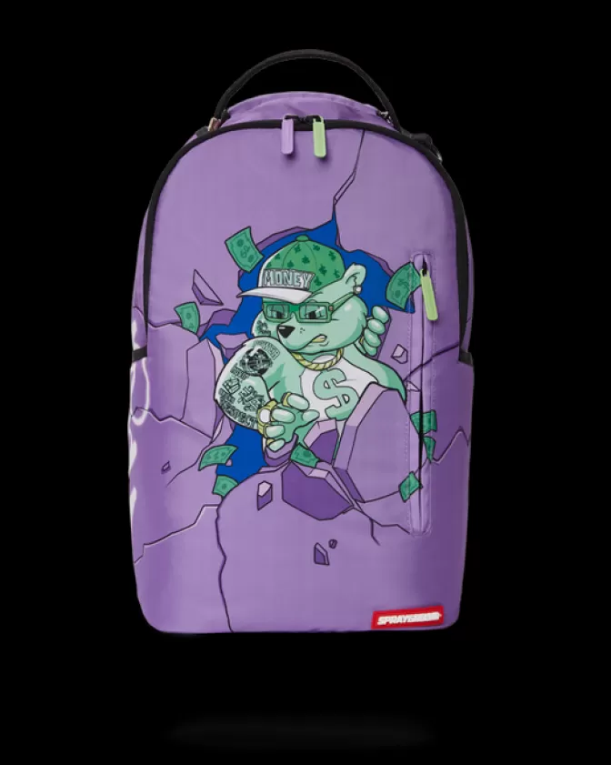 Sprayground BACKPACKS*MONEY BEAR BREAKOUT BACKPACK (DLXR)