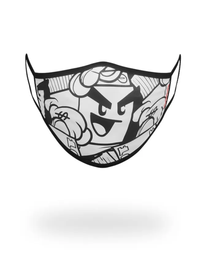 Sprayground FACE MASKS*MONEY BOYS FORM-FITTING MASK