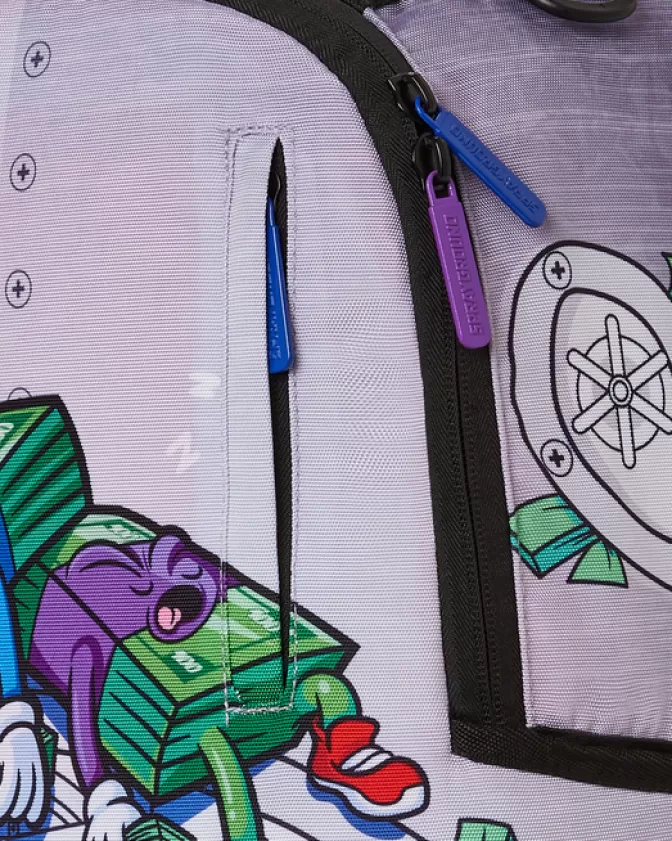 Sprayground BACKPACKS*MONEY BOYS I MAKE MONEY WHILE I SLEEP KNAPSACK (DLXR)