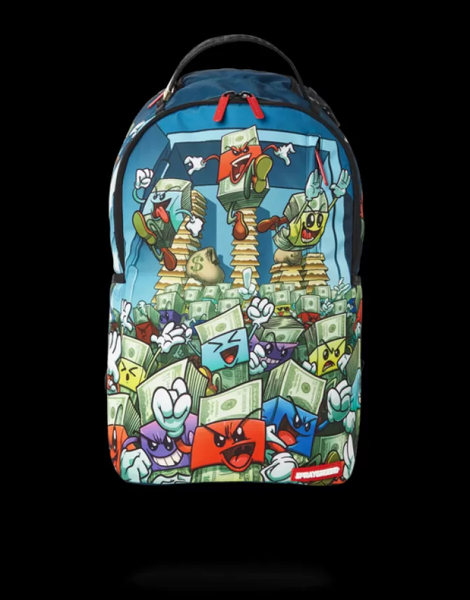 Sprayground BACKPACKS*MONEY BOYS: THE BREAK OUT BACKPACK