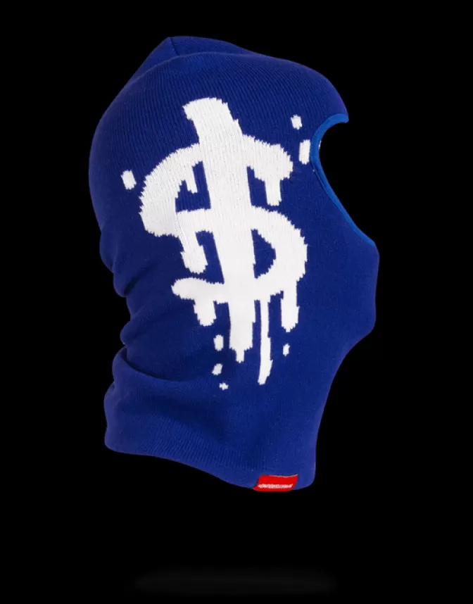 Sprayground SKI MASKS*MONEY DRIP SKI MASK (BLUE)